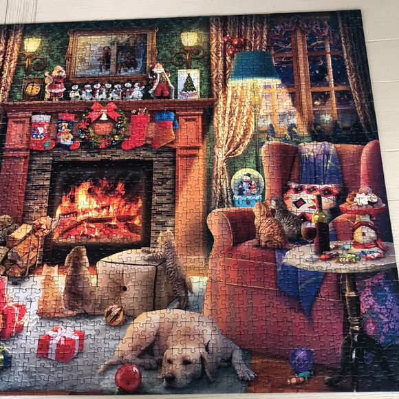 Ravensburger 1500 Piece Puzzle Christmas Eve - Picture 4 of 6